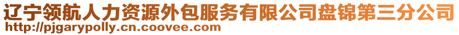 遼寧領(lǐng)航人力資源外包服務(wù)有限公司盤錦第三分公司