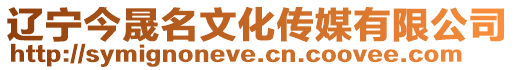 遼寧今晟名文化傳媒有限公司