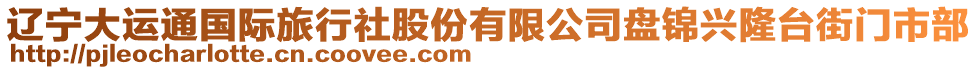 遼寧大運(yùn)通國(guó)際旅行社股份有限公司盤錦興隆臺(tái)街門市部