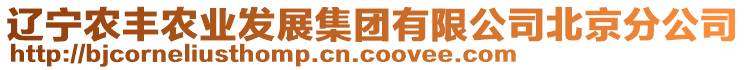 遼寧農(nóng)豐農(nóng)業(yè)發(fā)展集團(tuán)有限公司北京分公司