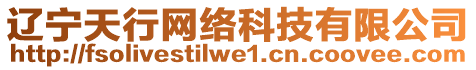 遼寧天行網(wǎng)絡(luò)科技有限公司