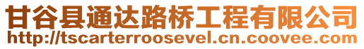 甘谷縣通達路橋工程有限公司