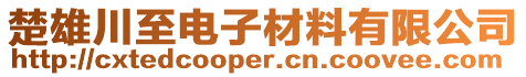 楚雄川至電子材料有限公司