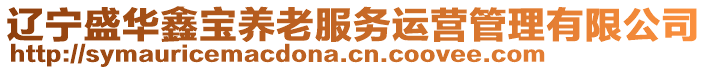 遼寧盛華鑫寶養(yǎng)老服務(wù)運營管理有限公司