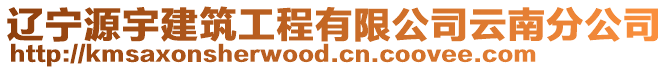 遼寧源宇建筑工程有限公司云南分公司