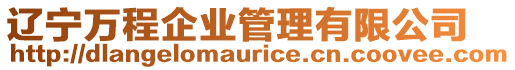 遼寧萬程企業(yè)管理有限公司