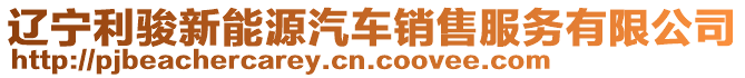 遼寧利駿新能源汽車銷售服務有限公司