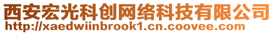 西安宏光科創(chuàng)網(wǎng)絡(luò)科技有限公司