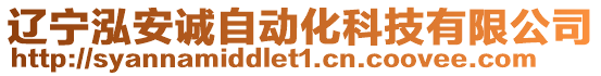 遼寧泓安誠(chéng)自動(dòng)化科技有限公司