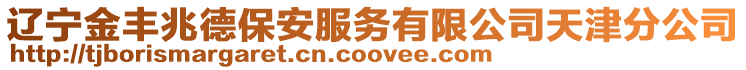 遼寧金豐兆德保安服務有限公司天津分公司