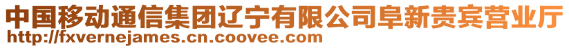 中國移動(dòng)通信集團(tuán)遼寧有限公司阜新貴賓營業(yè)廳