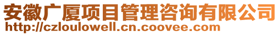 安徽廣廈項目管理咨詢有限公司