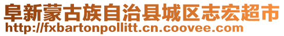 阜新蒙古族自治縣城區(qū)志宏超市