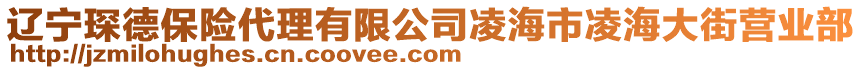 遼寧琛德保險代理有限公司凌海市凌海大街營業(yè)部