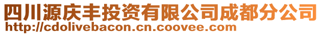 四川源慶豐投資有限公司成都分公司