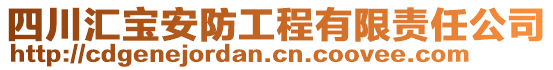 四川匯寶安防工程有限責任公司