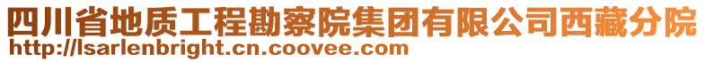 四川省地質(zhì)工程勘察院集團(tuán)有限公司西藏分院