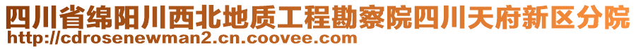 四川省綿陽川西北地質(zhì)工程勘察院四川天府新區(qū)分院