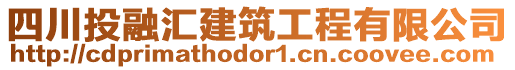 四川投融匯建筑工程有限公司