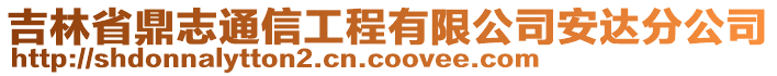 吉林省鼎志通信工程有限公司安達分公司