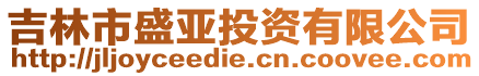 吉林市盛亞投資有限公司