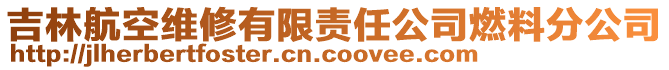 吉林航空維修有限責(zé)任公司燃料分公司