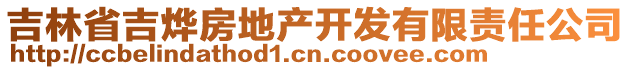 吉林省吉燁房地產(chǎn)開發(fā)有限責(zé)任公司