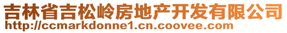 吉林省吉松嶺房地產(chǎn)開發(fā)有限公司