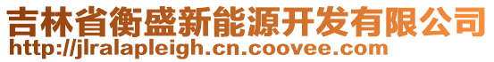 吉林省衡盛新能源開(kāi)發(fā)有限公司