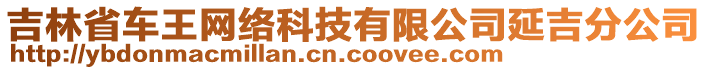 吉林省車王網絡科技有限公司延吉分公司