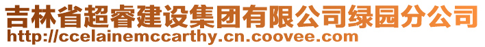 吉林省超睿建設(shè)集團有限公司綠園分公司