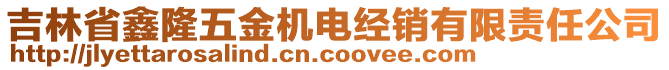 吉林省鑫隆五金機電經銷有限責任公司