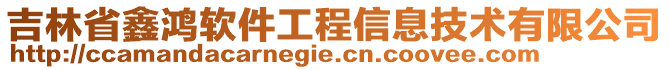 吉林省鑫鴻軟件工程信息技術(shù)有限公司