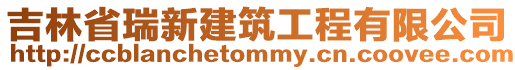 吉林省瑞新建筑工程有限公司