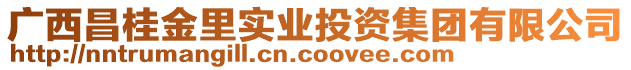 廣西昌桂金里實業(yè)投資集團有限公司