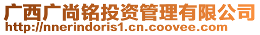 廣西廣尚銘投資管理有限公司