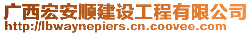 廣西宏安順建設工程有限公司