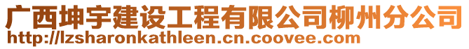 廣西坤宇建設(shè)工程有限公司柳州分公司