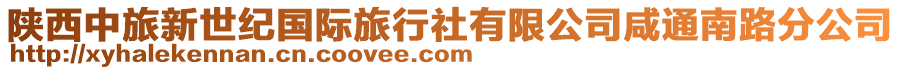 陜西中旅新世紀國際旅行社有限公司咸通南路分公司