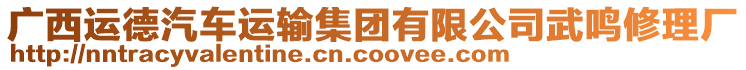 廣西運德汽車運輸集團有限公司武鳴修理廠