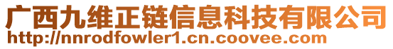 廣西九維正鏈信息科技有限公司