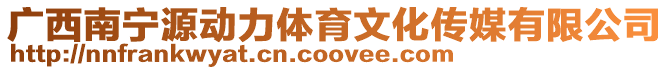 廣西南寧源動力體育文化傳媒有限公司