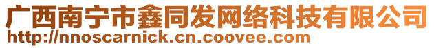 廣西南寧市鑫同發(fā)網(wǎng)絡(luò)科技有限公司