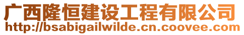 廣西隆恒建設工程有限公司