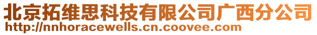 北京拓維思科技有限公司廣西分公司