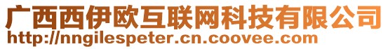 廣西西伊歐互聯(lián)網(wǎng)科技有限公司