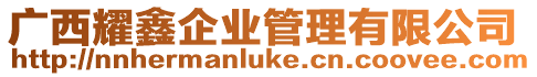 廣西耀鑫企業管理有限公司