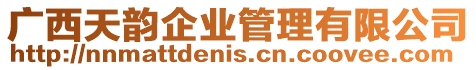 廣西天韻企業管理有限公司