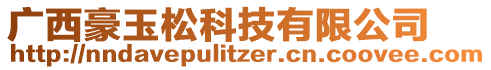 廣西豪玉松科技有限公司