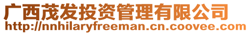 廣西茂發(fā)投資管理有限公司